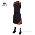 Basketballerseys aangepaste sublimatie basketbaluniformen